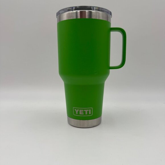 Yeti Green 30oz Rambler Stainless Steel Straw Mug - Picture 4 of 10